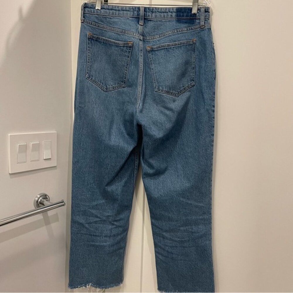 Abercrombie  Fitch Curve Love High Rise Vintage Straight Jean - Picture 3 of 3